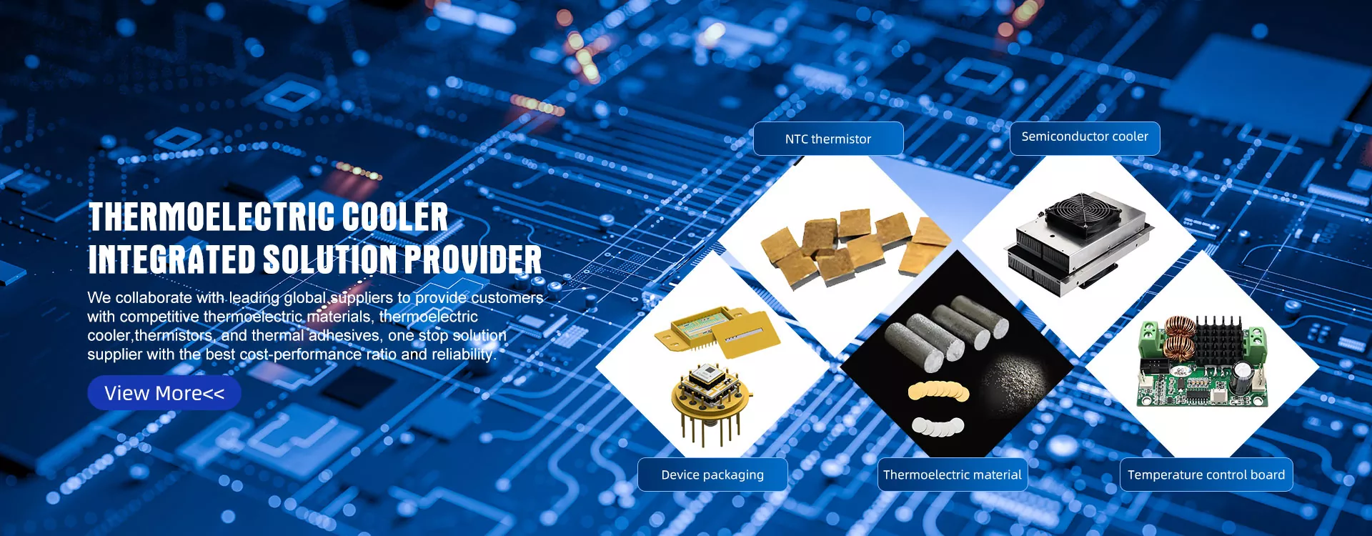 Kokybiški termoelektrinių aušintuvų komplektai